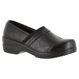 Easy Street Black Slip On Clogs Size 9 1/2W